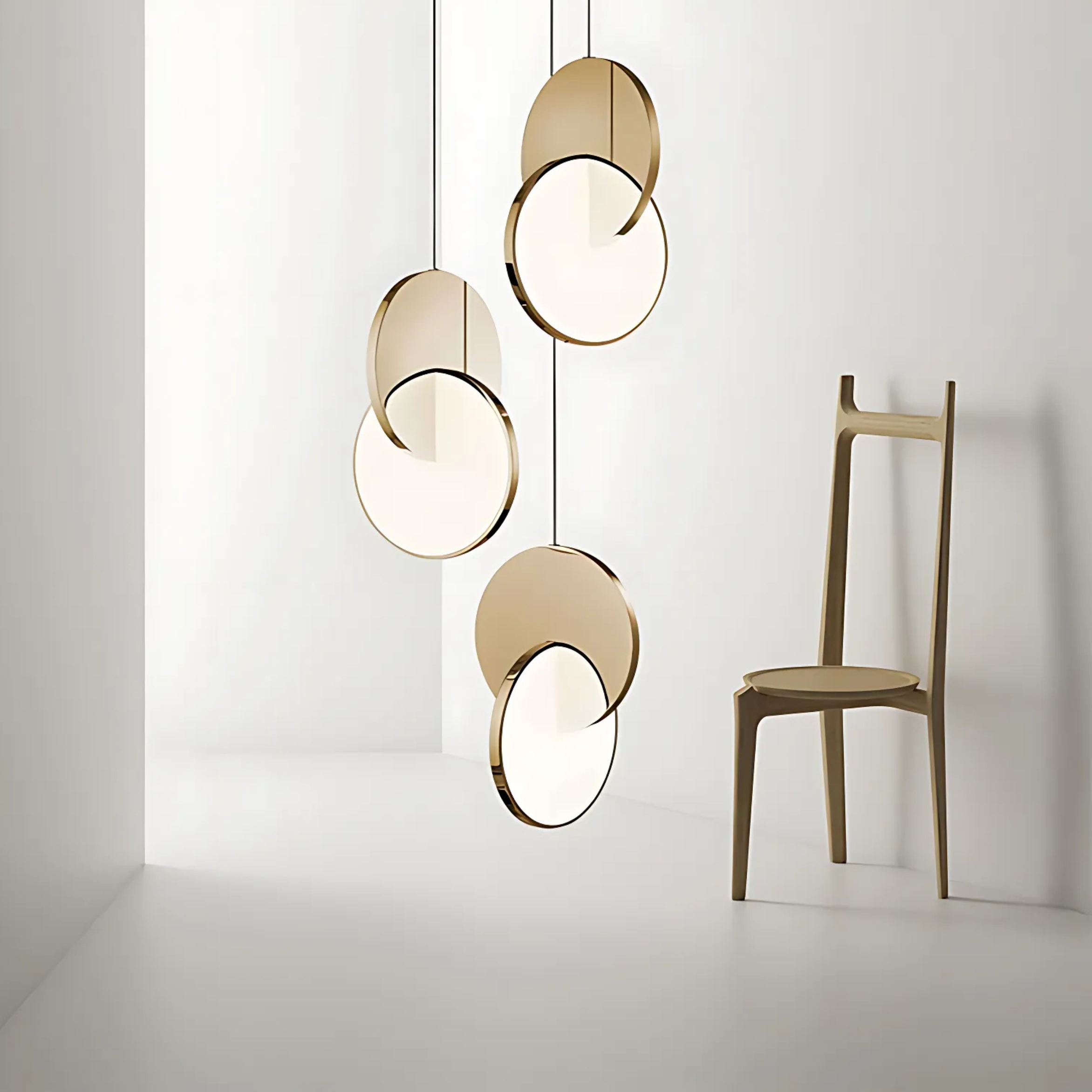 Elegant Coin Pendant Lights - Stylish Lighting for Modern Spaces