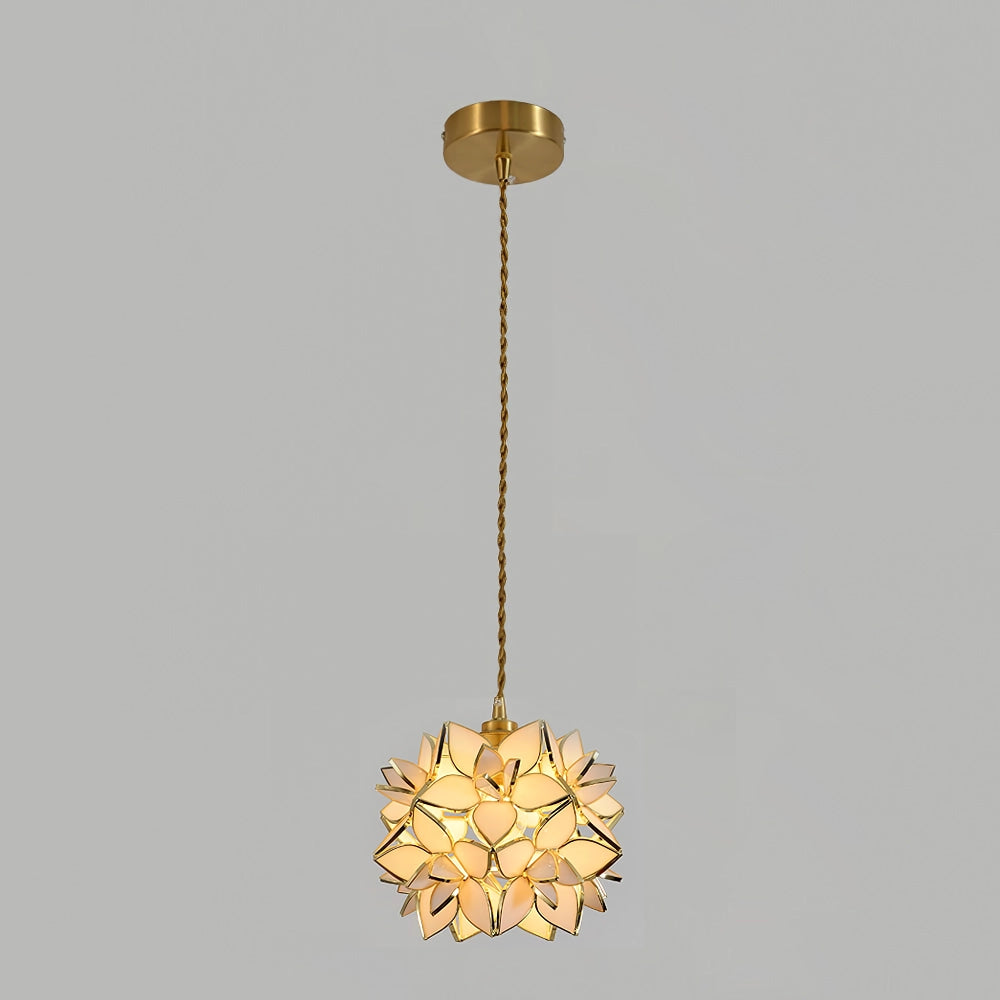 Elegant Capiz Pendant Light - Eco-Friendly, Handcrafted Design