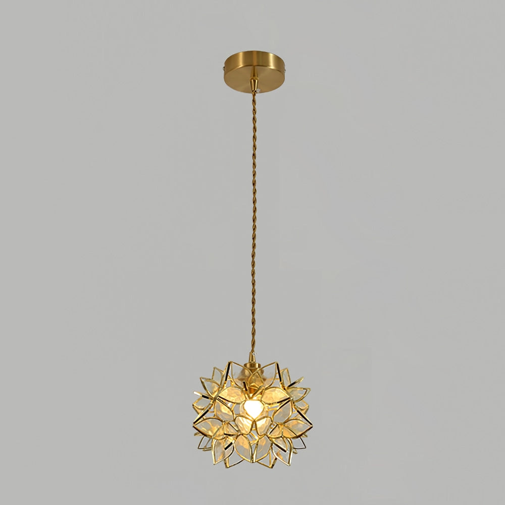 Elegant Capiz Pendant Light - Eco-Friendly, Handcrafted Design