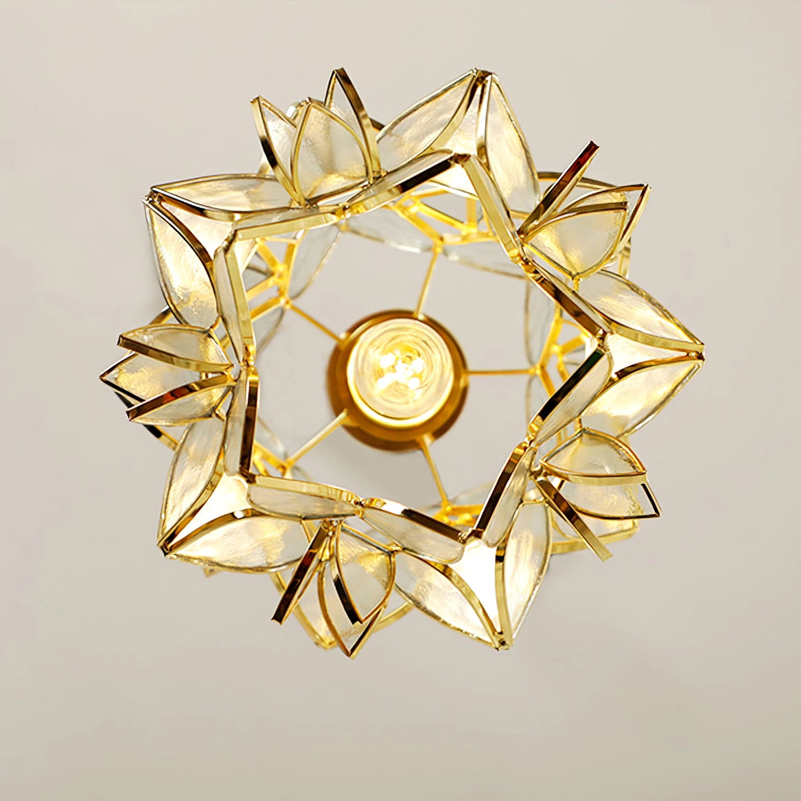 Elegant Capiz Pendant Light - Eco-Friendly, Handcrafted Design