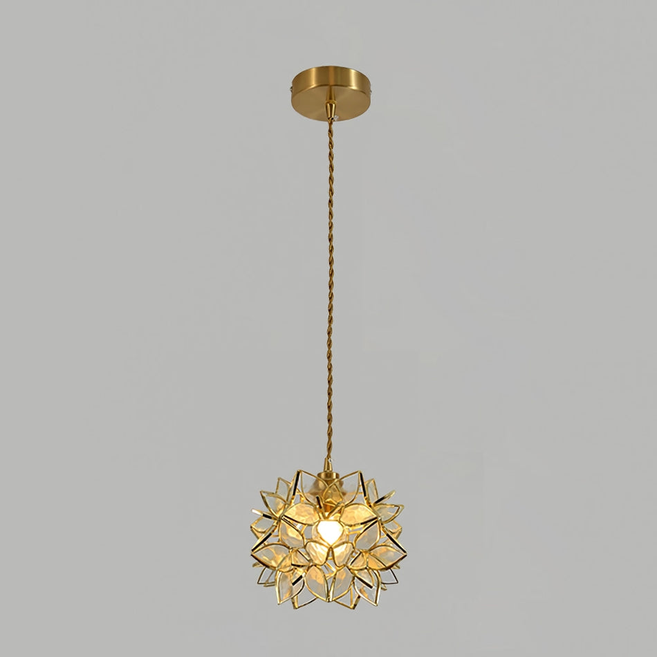 Elegant Capiz Pendant Light - Eco-Friendly, Handcrafted Design