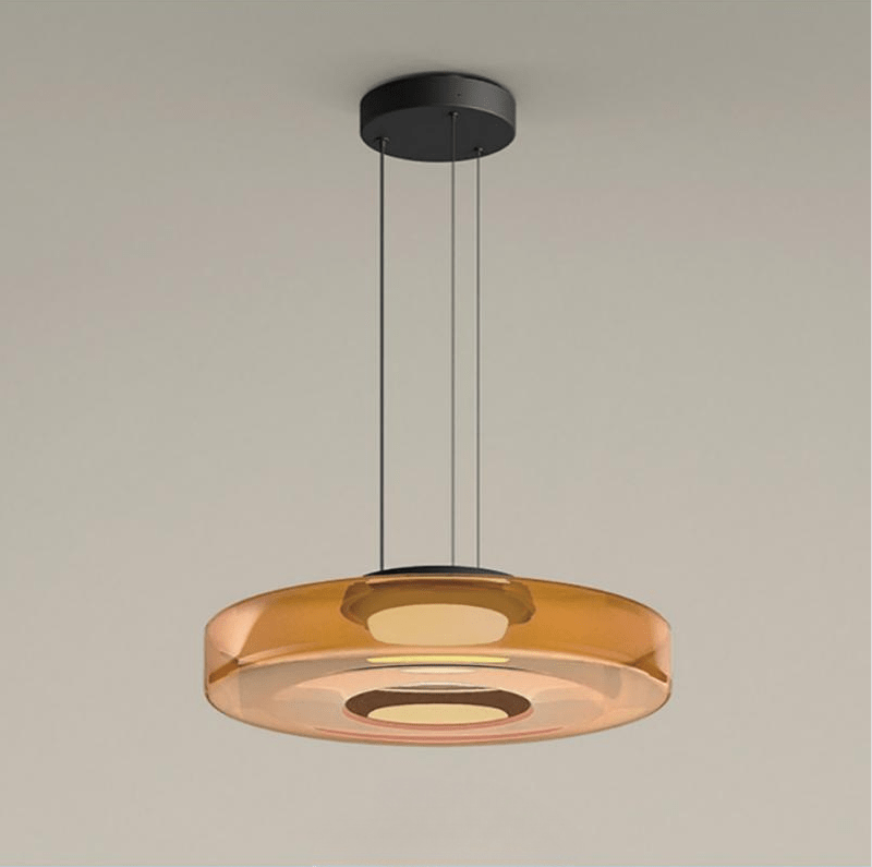 Elegant Bauhaus Glass Pendant Light - Timeless Design & Style