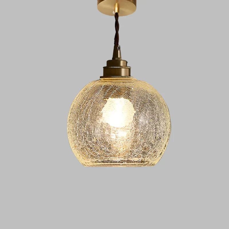 Elegant Crystal Glass Pendant Light - Modern Illumination Design