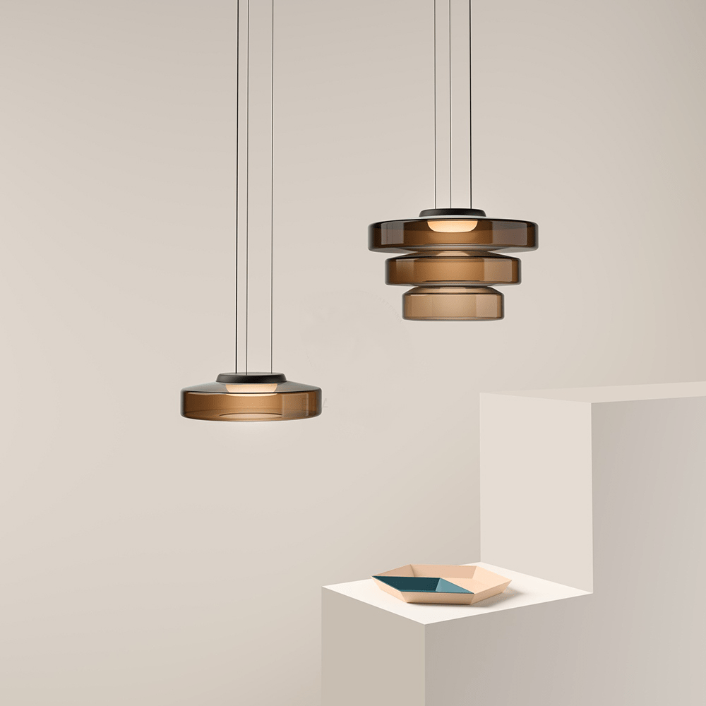 Elegant Bauhaus Glass Pendant Light - Timeless Design & Style