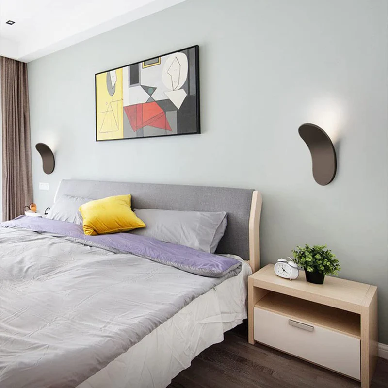 Modern Nordic Iron Wall Light - Elegant Wall Lamp for Living Room, Bedroom, and Kitchen Decor-3