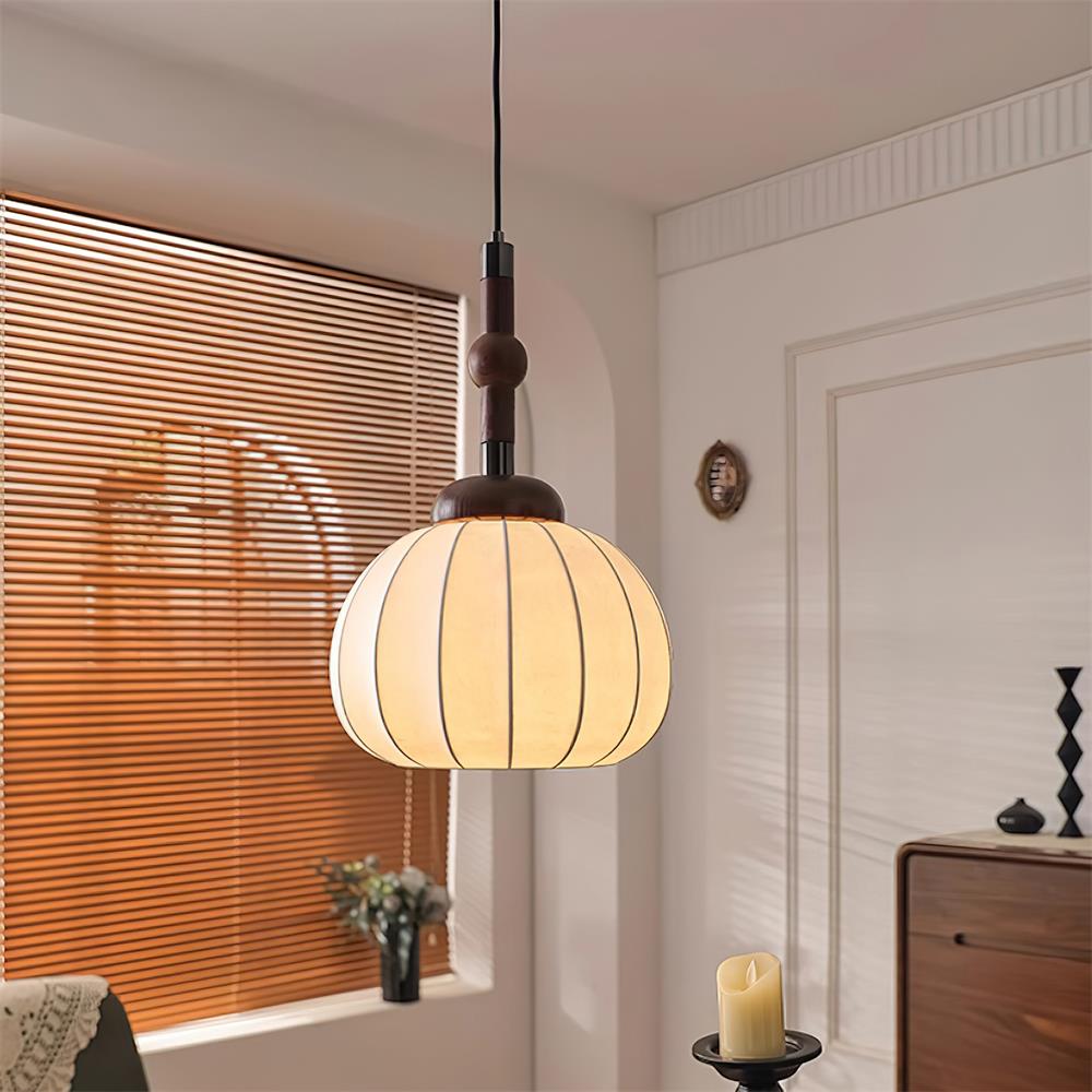 Elegant Gaya Silk Pendant Lamp - Luxurious Lighting for Any Space