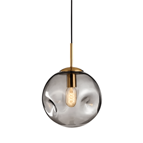 Brikey Glass Spherical Pendant Light - Elegant Modern Lighting