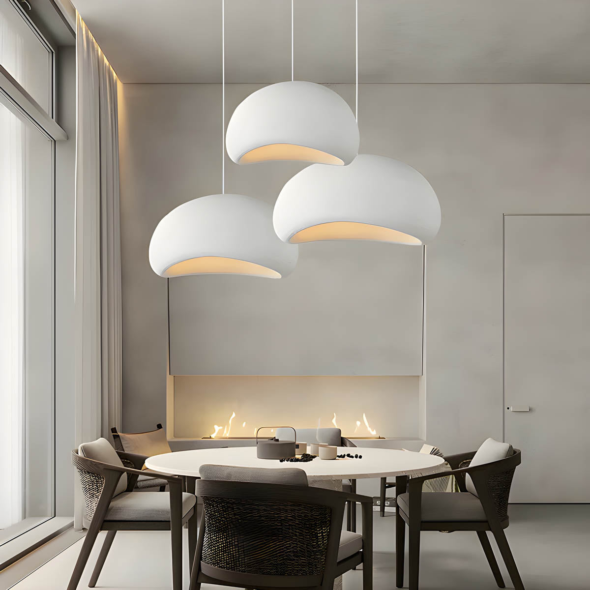 Elegant Japanese Style Pendant Light | WABILUME - Modern Design