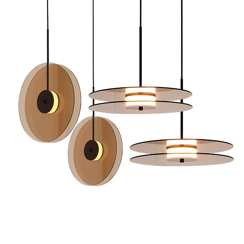 Elegant Cylinder Glass Pendant Light - Modern Home Illumination