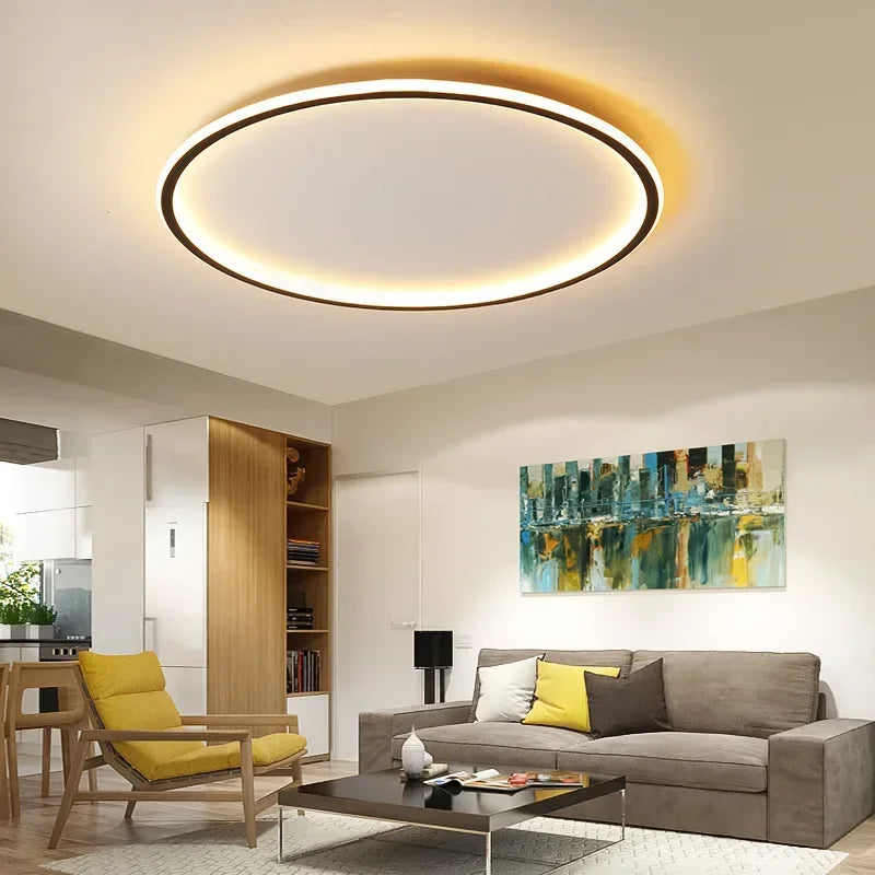 Aurora | Scandinavian Round Ceiling Lights, Modern Design