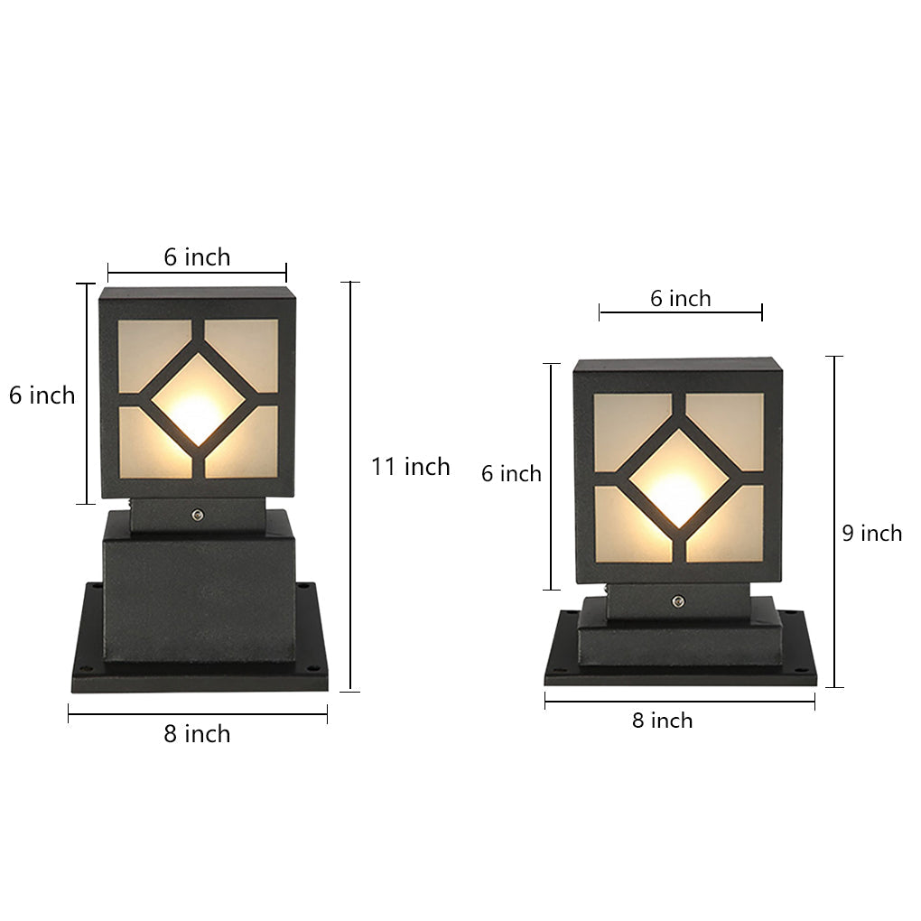 Retro European Solar LED Garden Light - Waterproof & Decorative