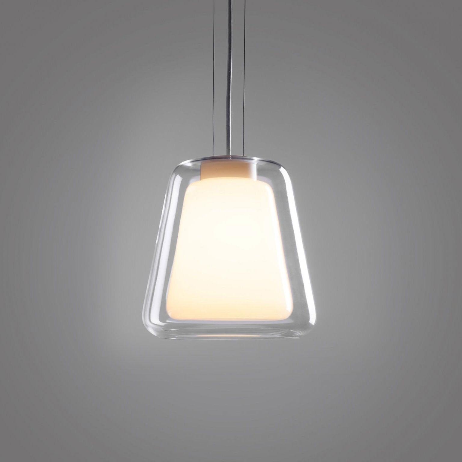 Illumix - Lucendo | Elegant Pendant Light, Soft Glow, Modern Design - Pendant light - Gold & Transparent