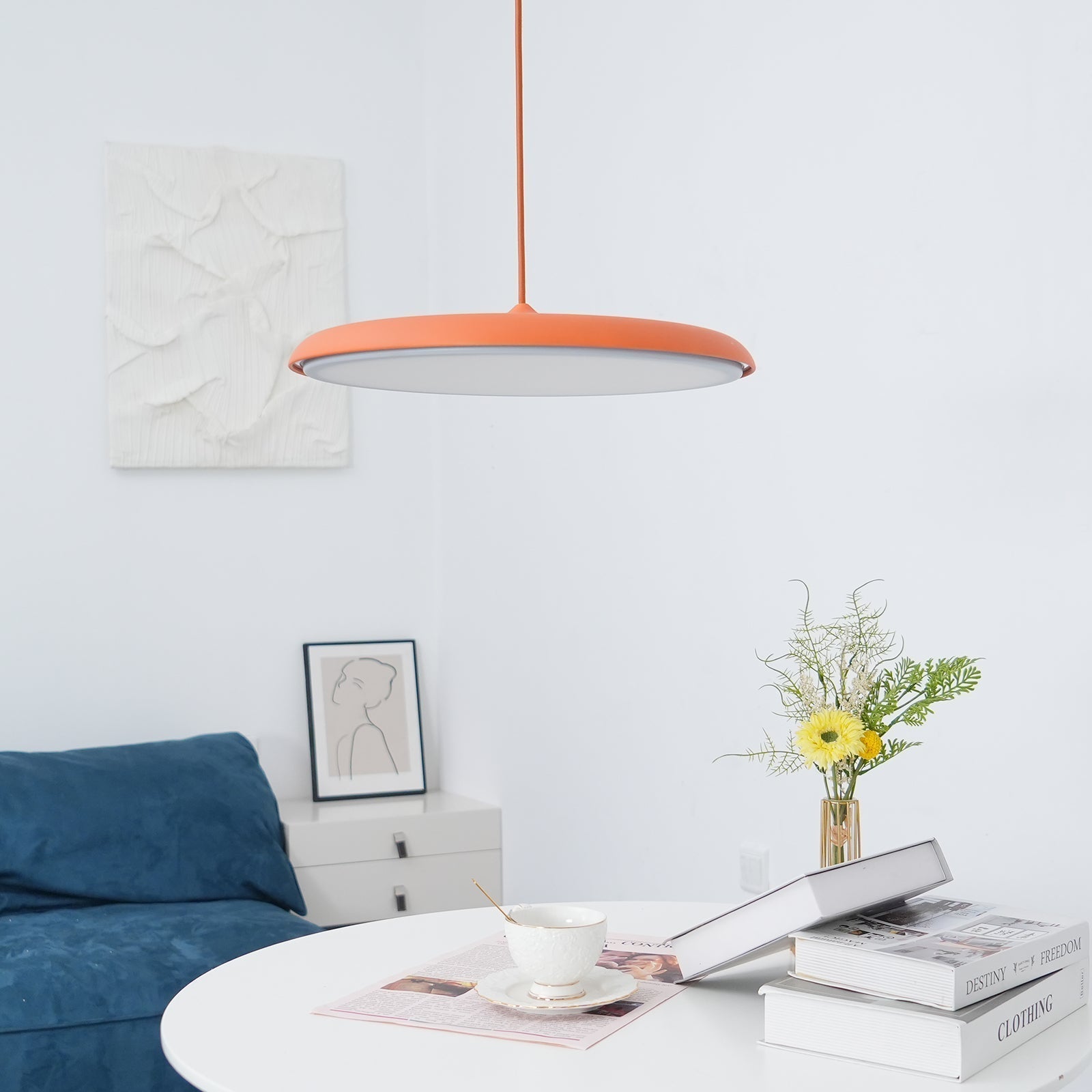 Stylish Cookie Pendant Light - Modern Design & Warm Ambiance