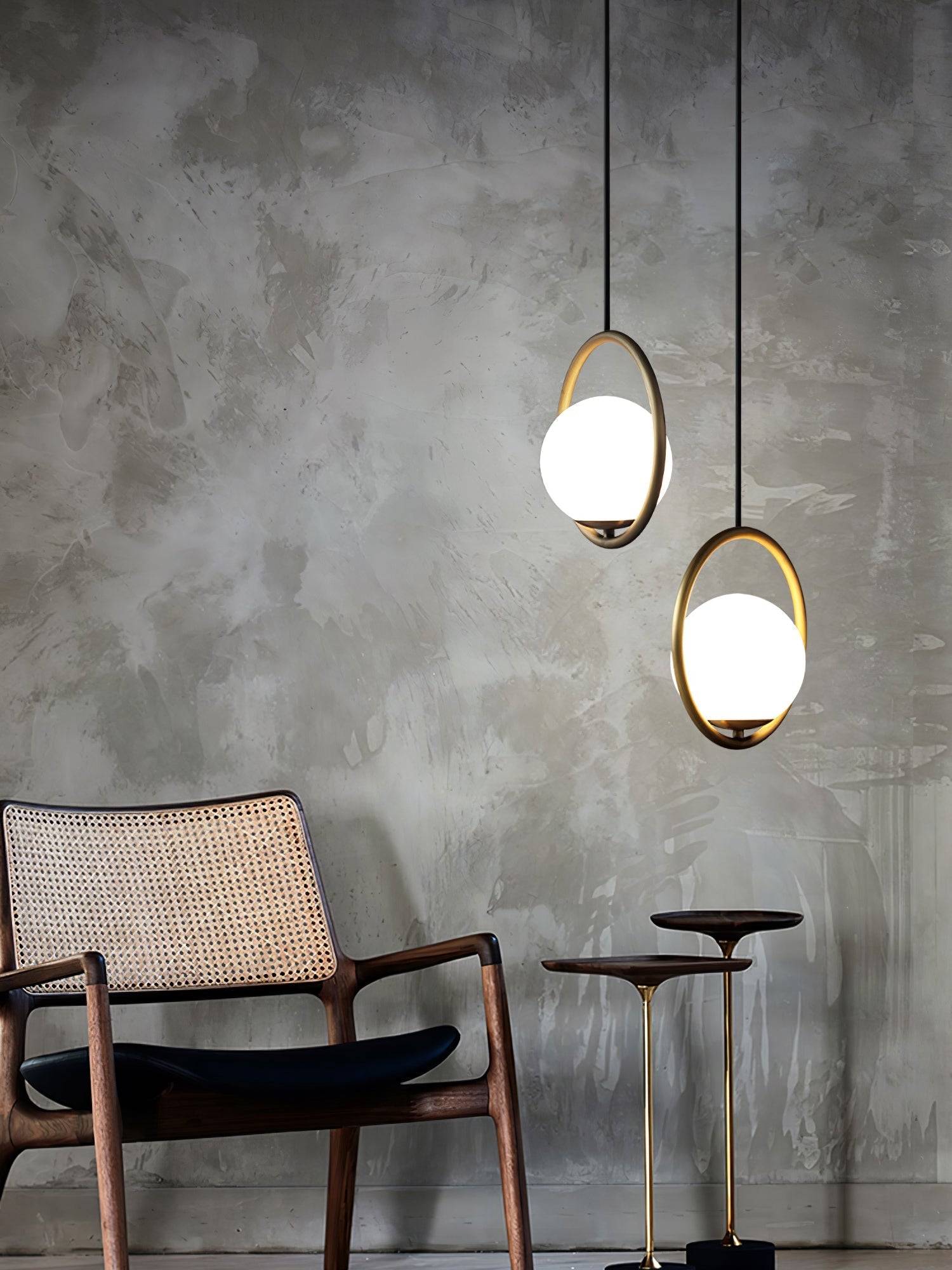 Lunara | Elegant Pendant Lamp | Contemporary Design - Illumix