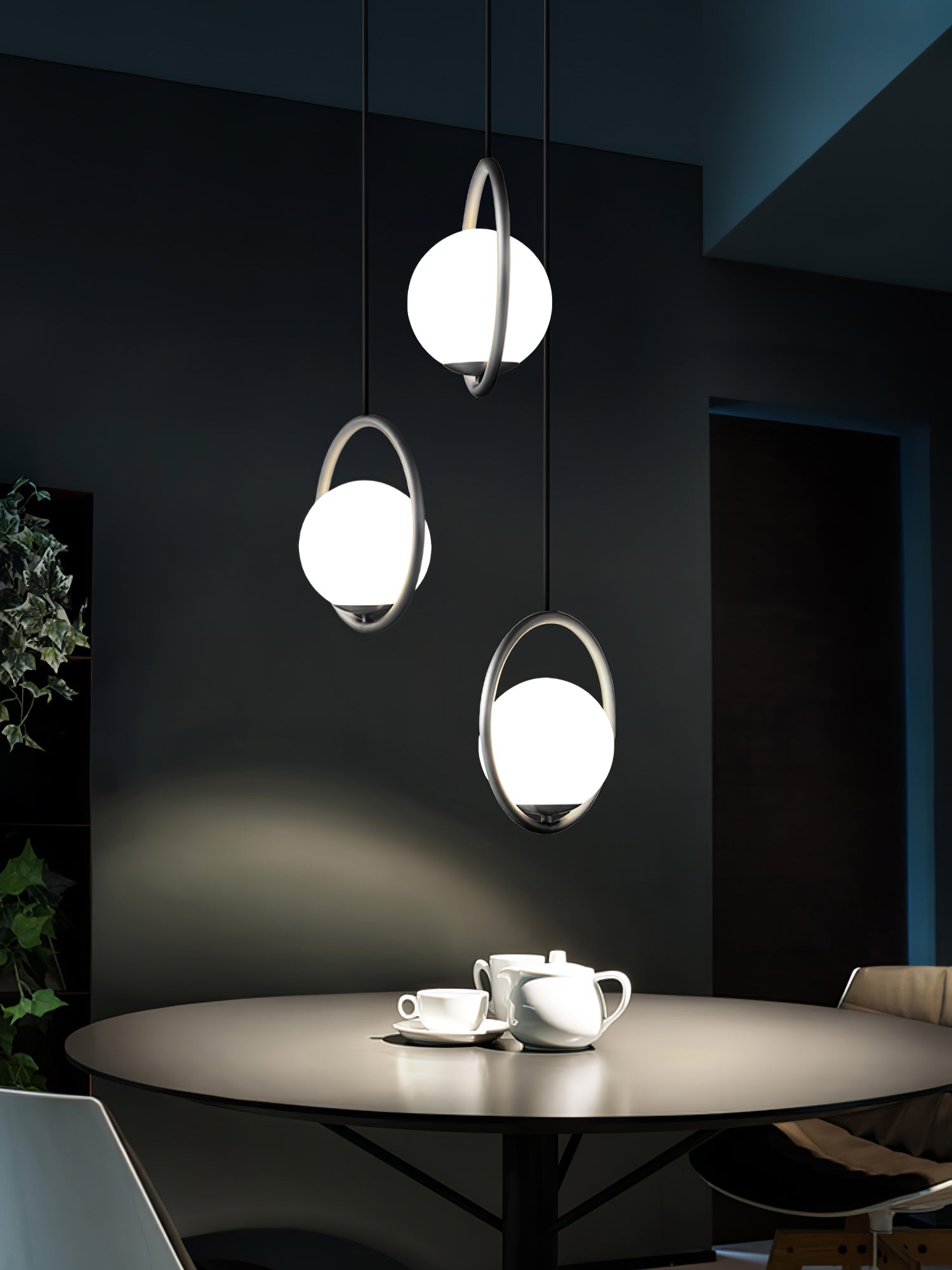 Lunara | Elegant Pendant Lamp | Contemporary Design - Illumix