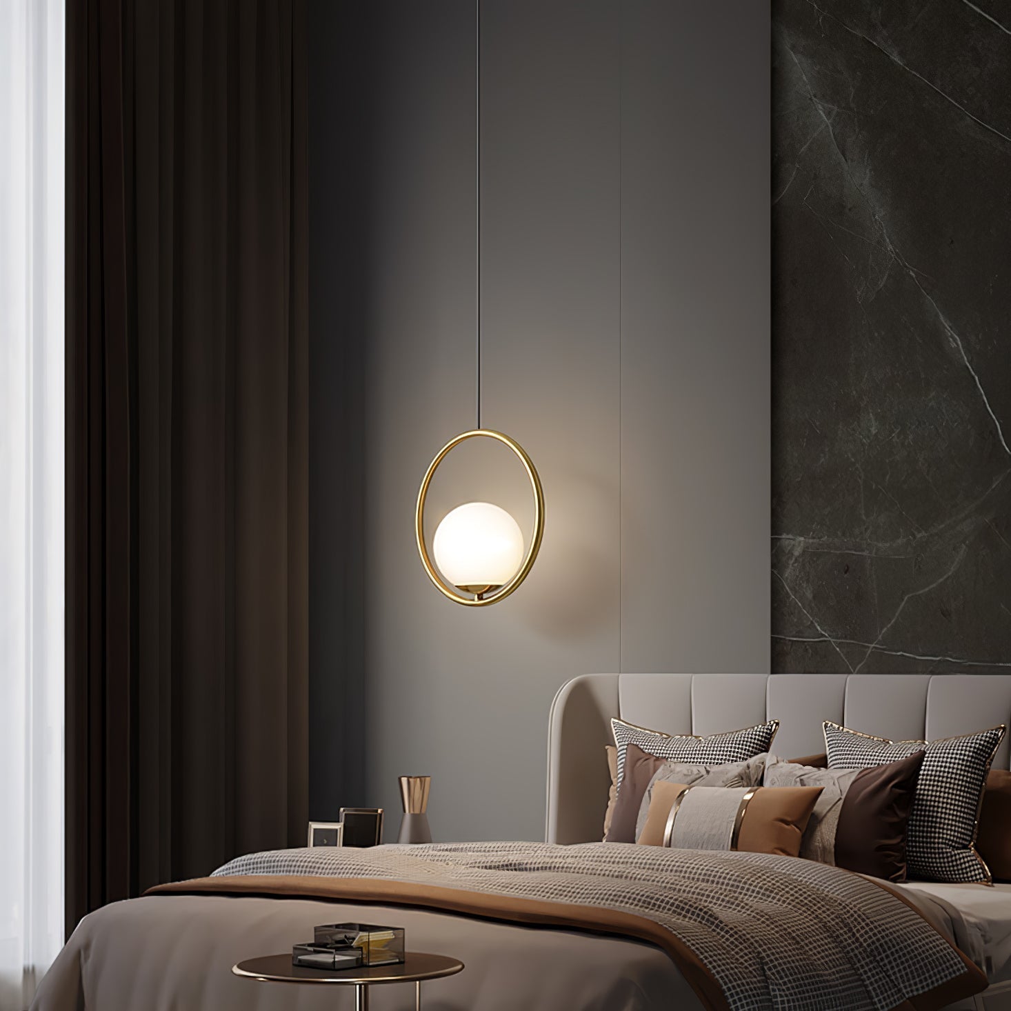 Lunara | Elegant Pendant Lamp | Contemporary Design - Illumix