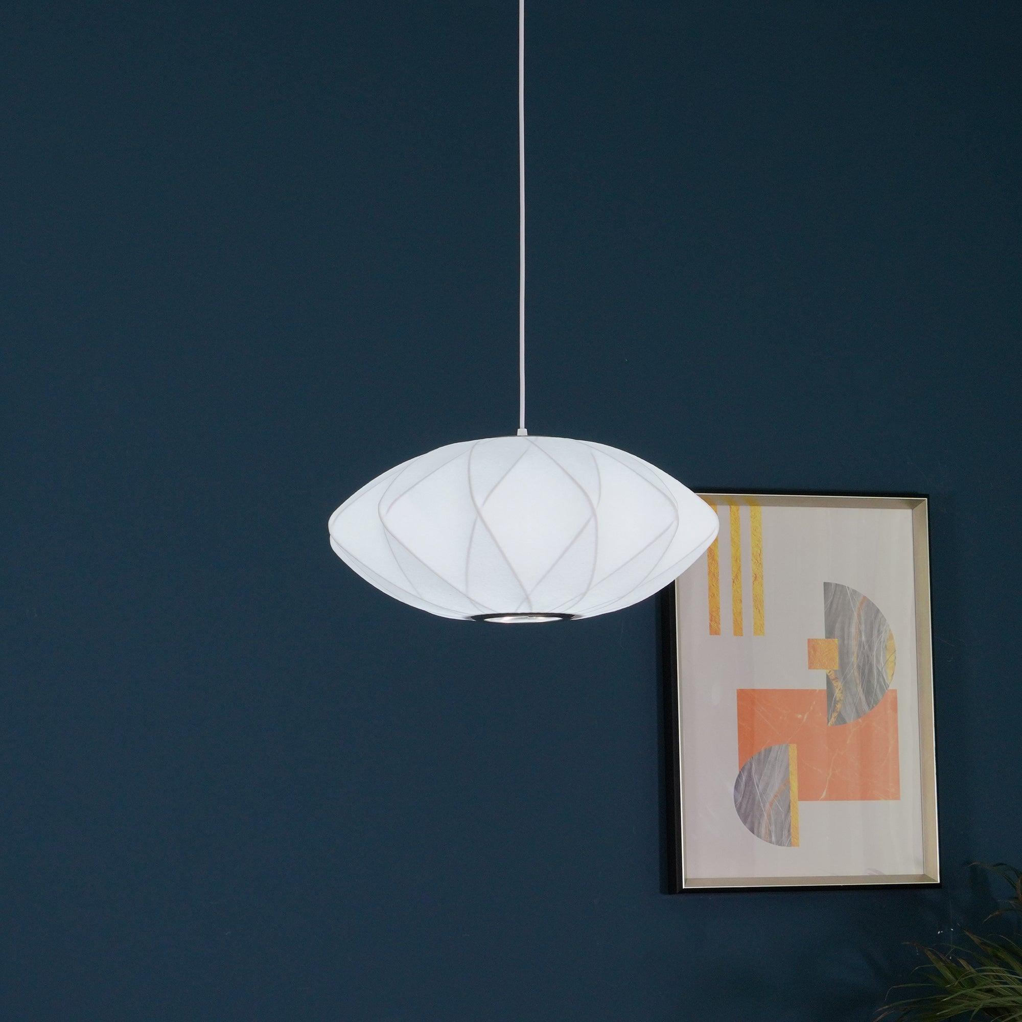 Elegant Bubble Mulberry Silk Pendant Lamp - Luxurious Lighting