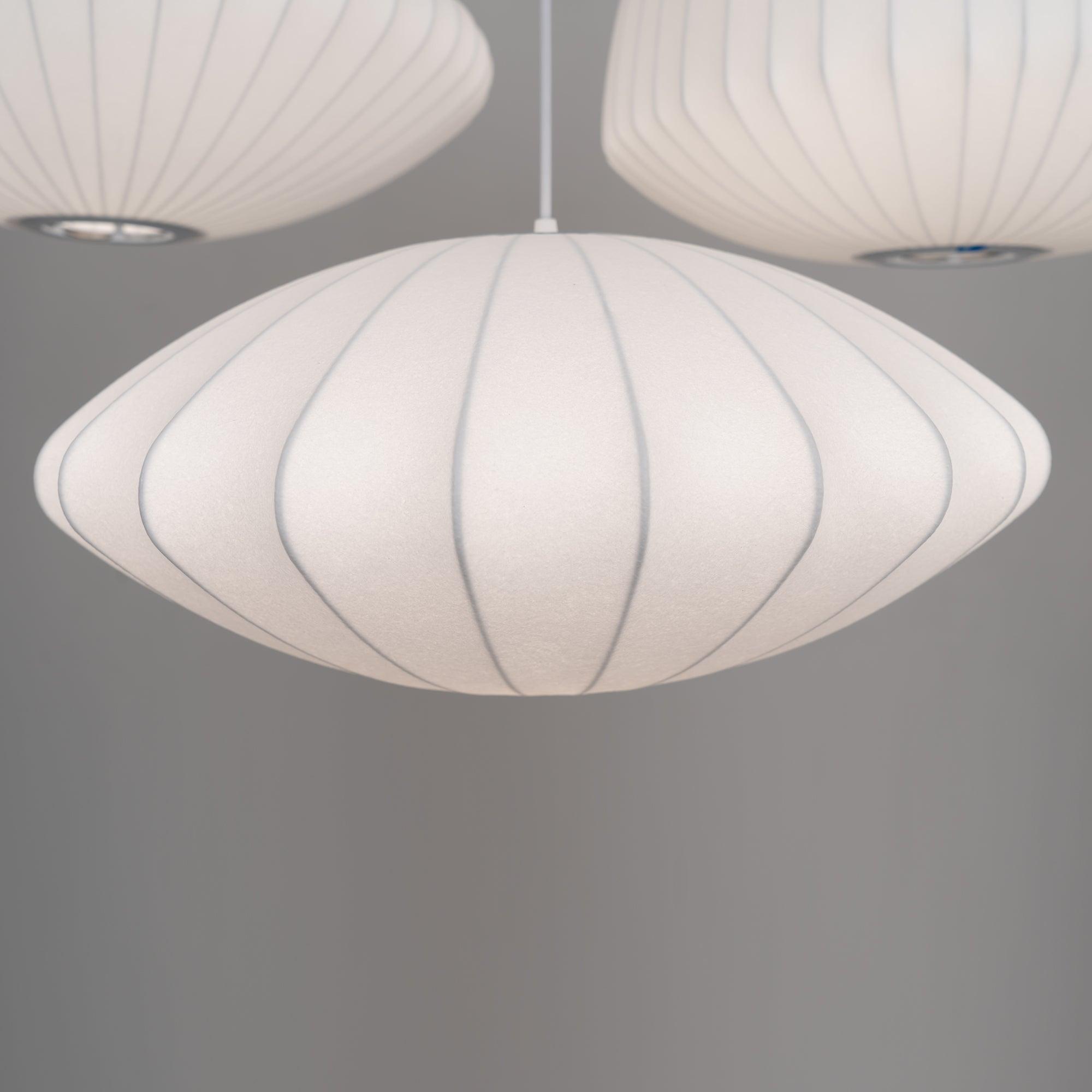 Elegant Bubble Mulberry Silk Pendant Lamp - Luxurious Lighting