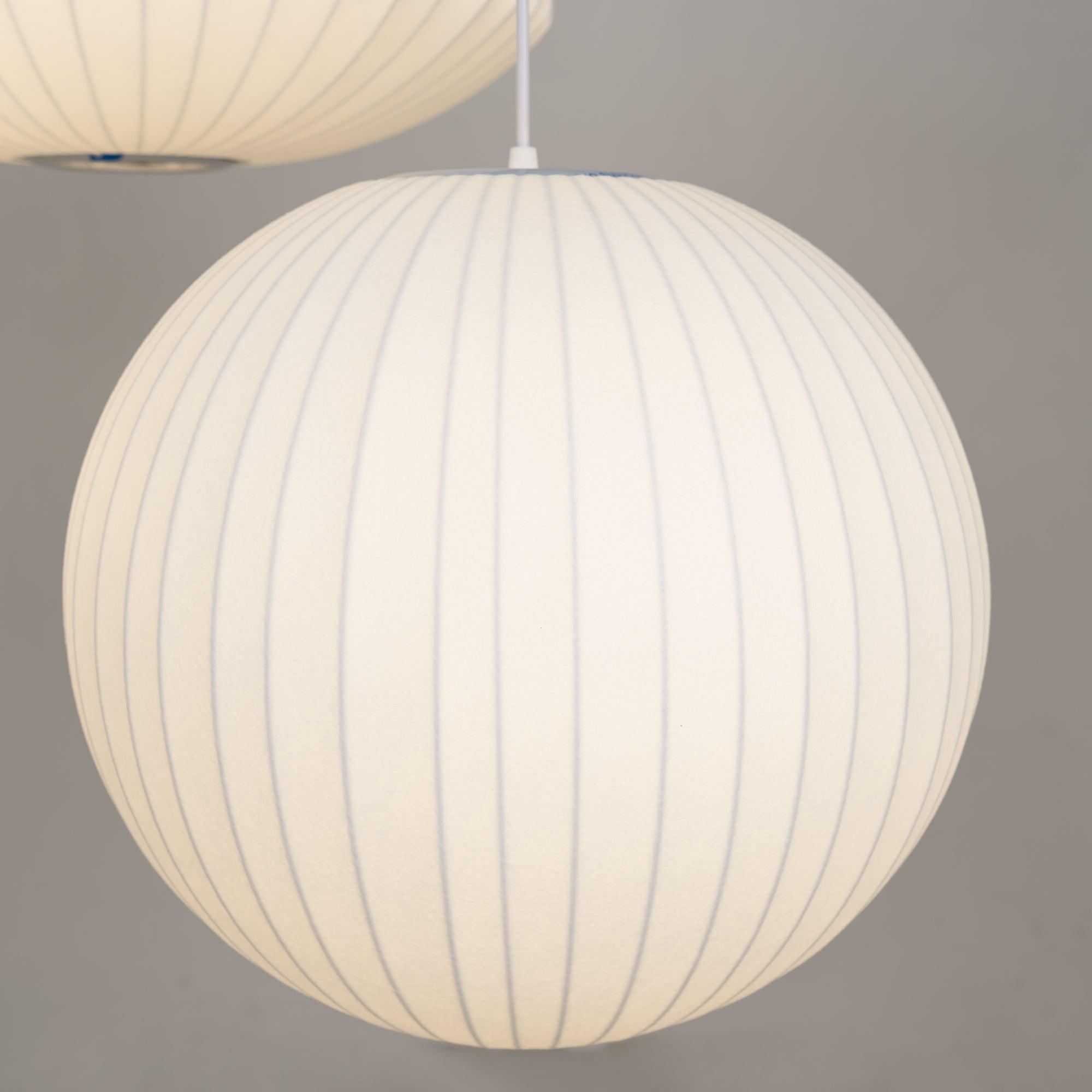 Elegant Bubble Mulberry Silk Pendant Lamp - Luxurious Lighting