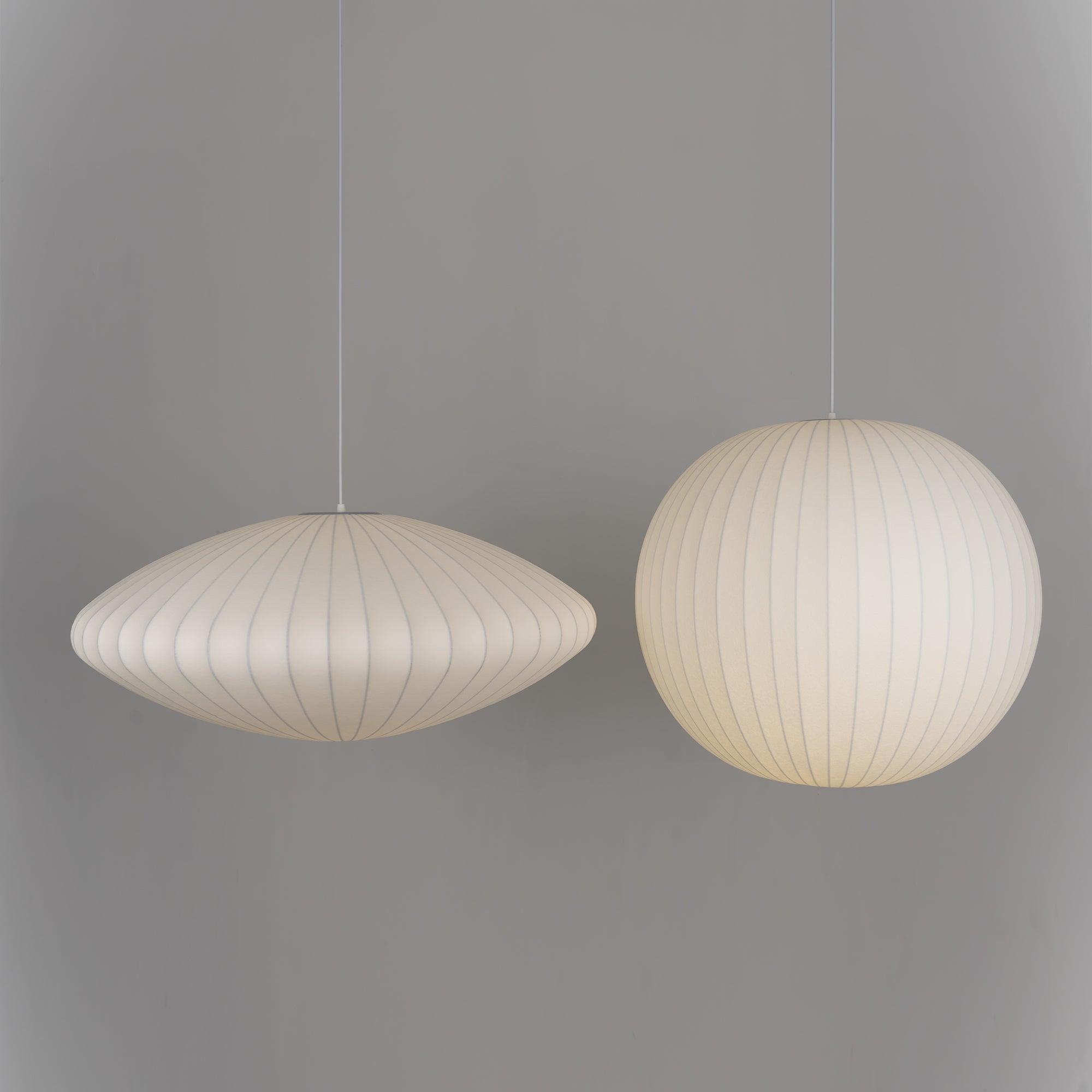 Elegant Bubble Mulberry Silk Pendant Lamp - Luxurious Lighting