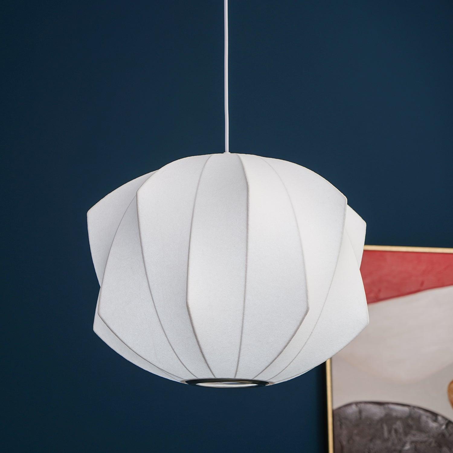 Elegant Bubble Mulberry Silk Pendant Lamp - Luxurious Lighting