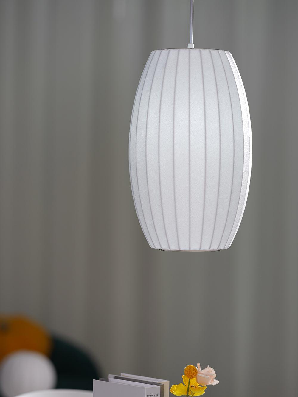 Elegant Bubble Mulberry Silk Pendant Lamp - Luxurious Lighting