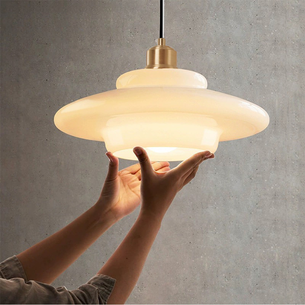 Nordic Minimalist Glass Pendant Light - Elegant & Modern Design