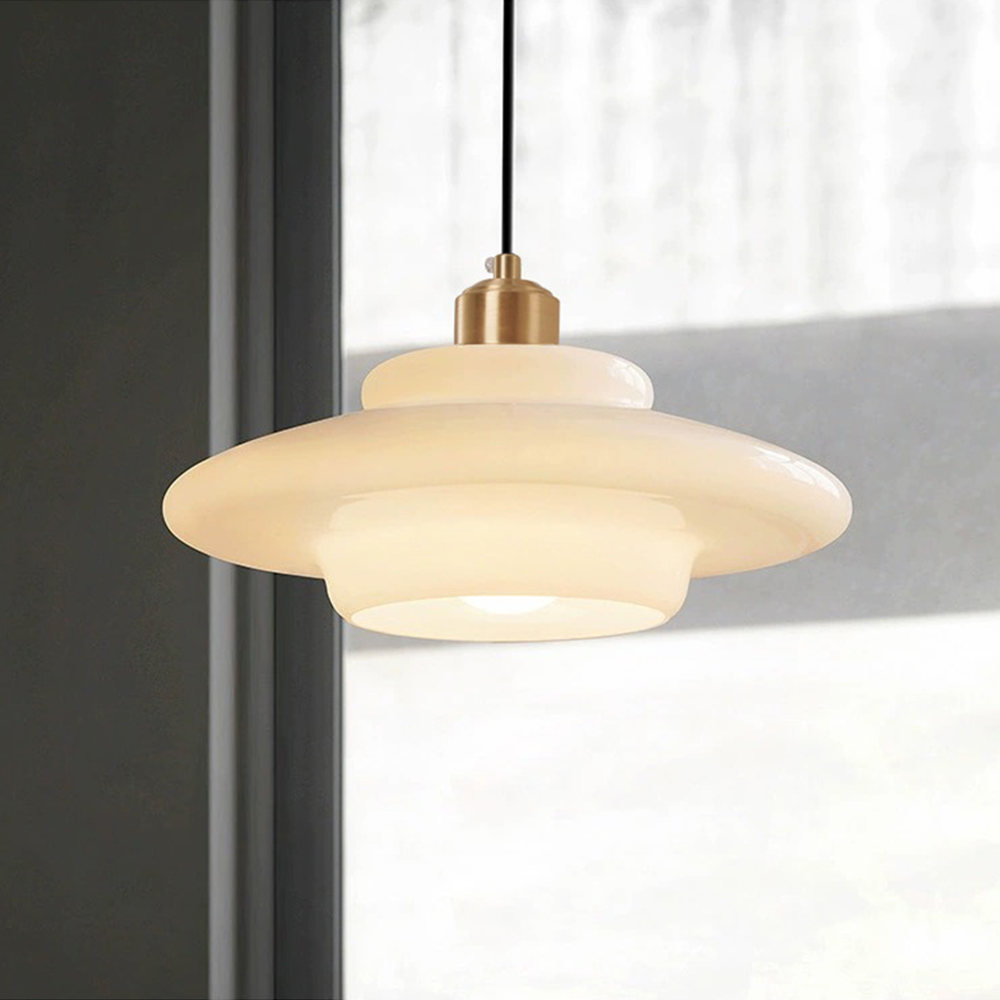 Nordic Minimalist Glass Pendant Light - Elegant & Modern Design