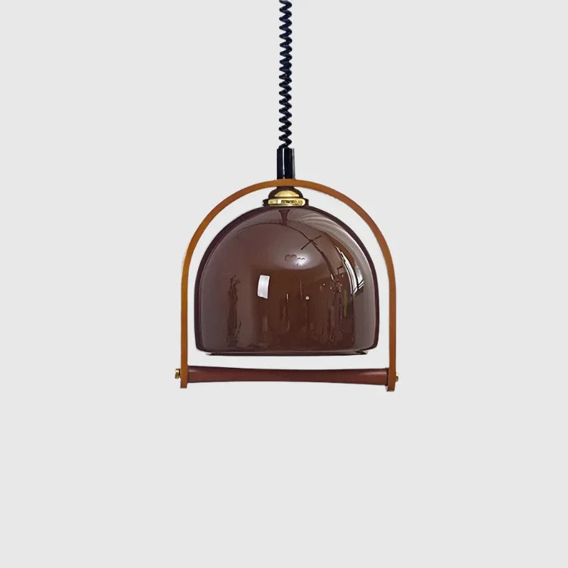 Vintage Bauhaus Wood Pendant Lights - Timeless Elegance & Style