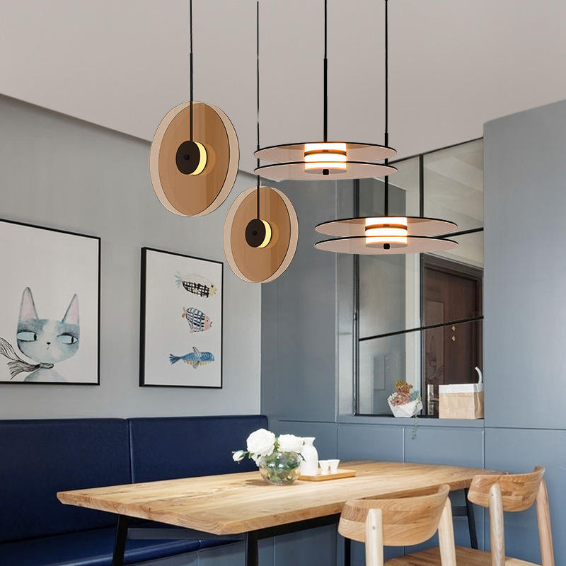 Elegant Cylinder Glass Pendant Light - Modern Home Illumination