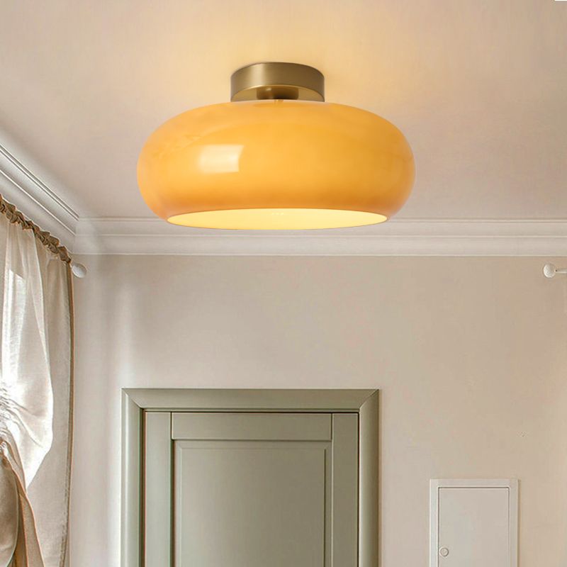 Vintage Round Glass Ceiling Lights - Elegant Illumination for Any Space