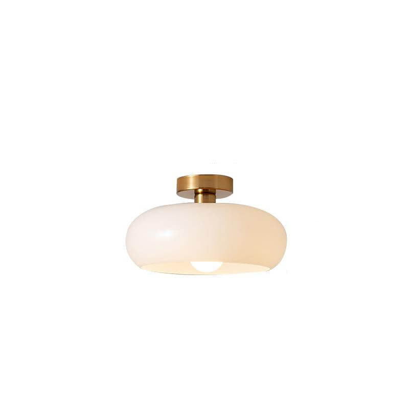 Vintage Round Glass Ceiling Lights - Elegant Illumination for Any Space