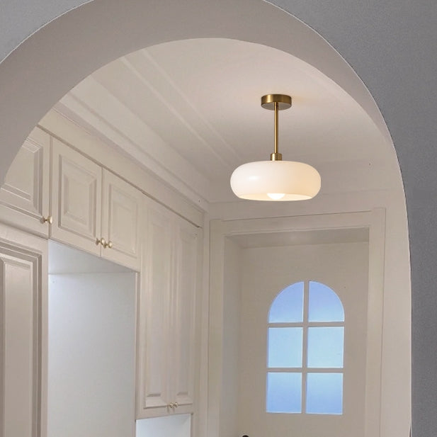 Vintage Round Glass Ceiling Lights - Elegant Illumination for Any Space