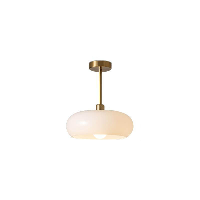 Vintage Round Glass Ceiling Lights - Elegant Illumination for Any Space