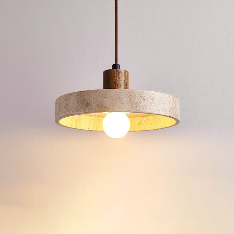 Kairo | Japanese Minimalist Pendant Light with Natural Materials