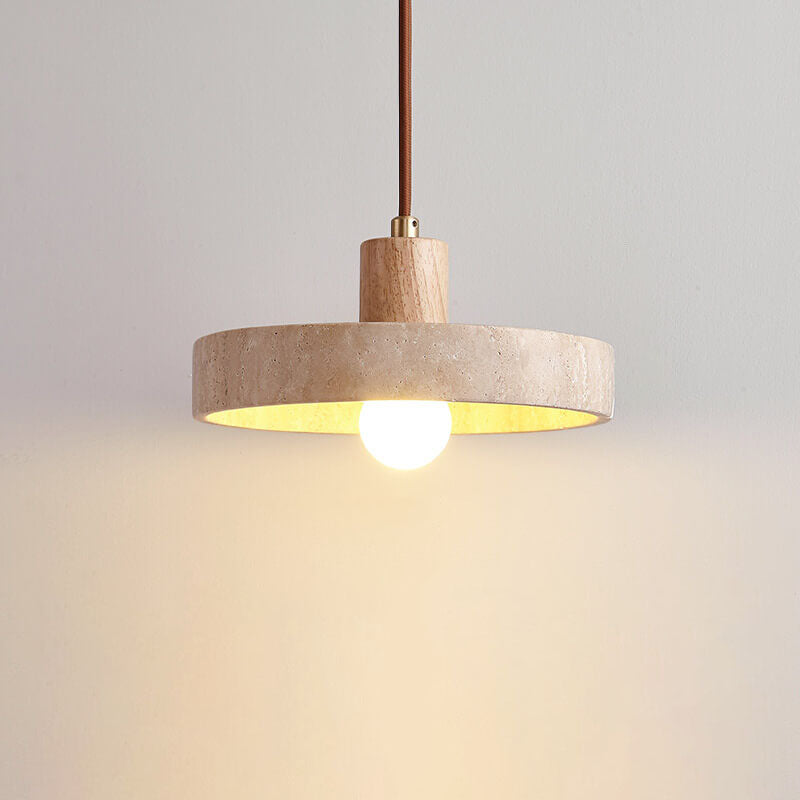 Kairo | Japanese Minimalist Pendant Light with Natural Materials