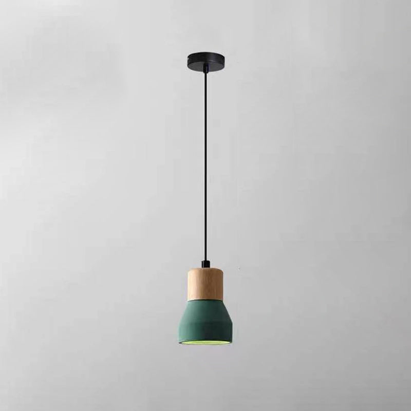 Nordic Cement Tapered Mini LED Pendant Light - Stylish & Eco-Friendly