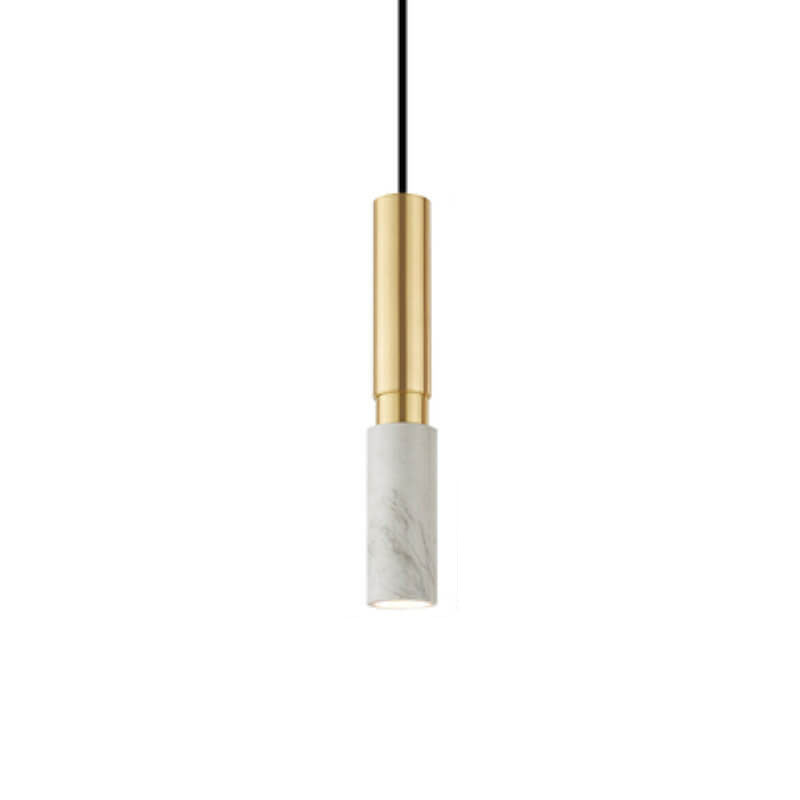 Nordic Minimalist Terrazzo Metal 1-Light Pendant Lamp