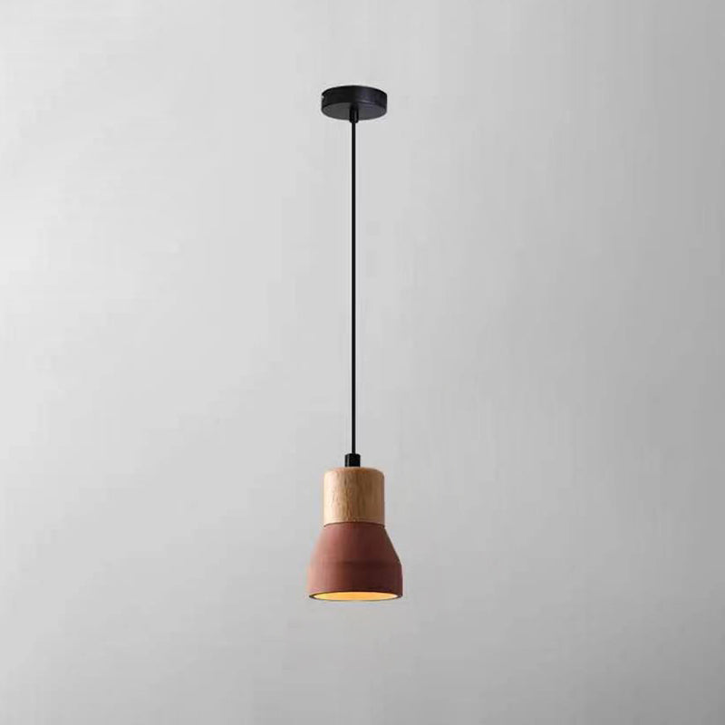 Nordic Cement Tapered Mini LED Pendant Light - Stylish & Eco-Friendly