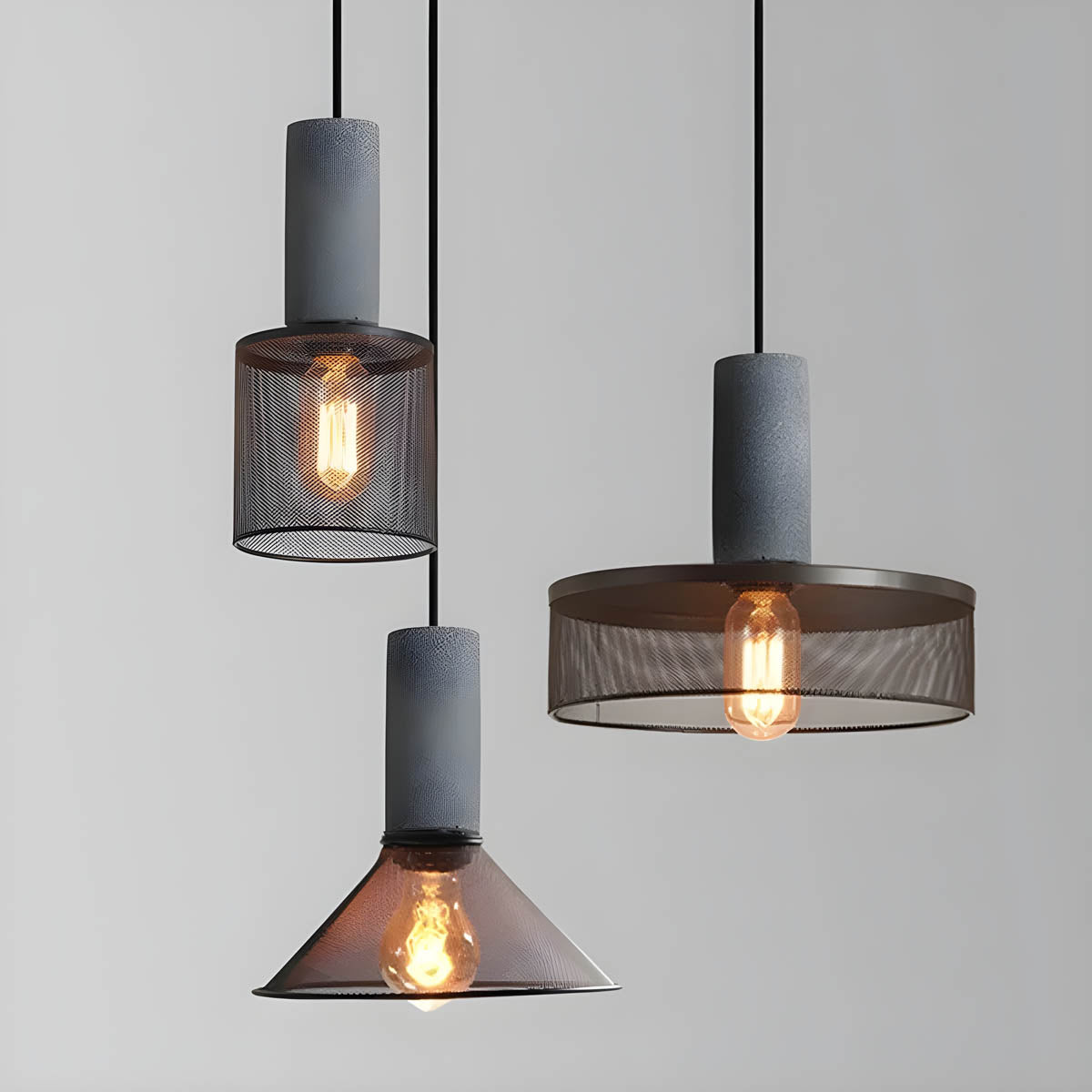 Shane | Modern Industrial Pendant Light for Loft Spaces