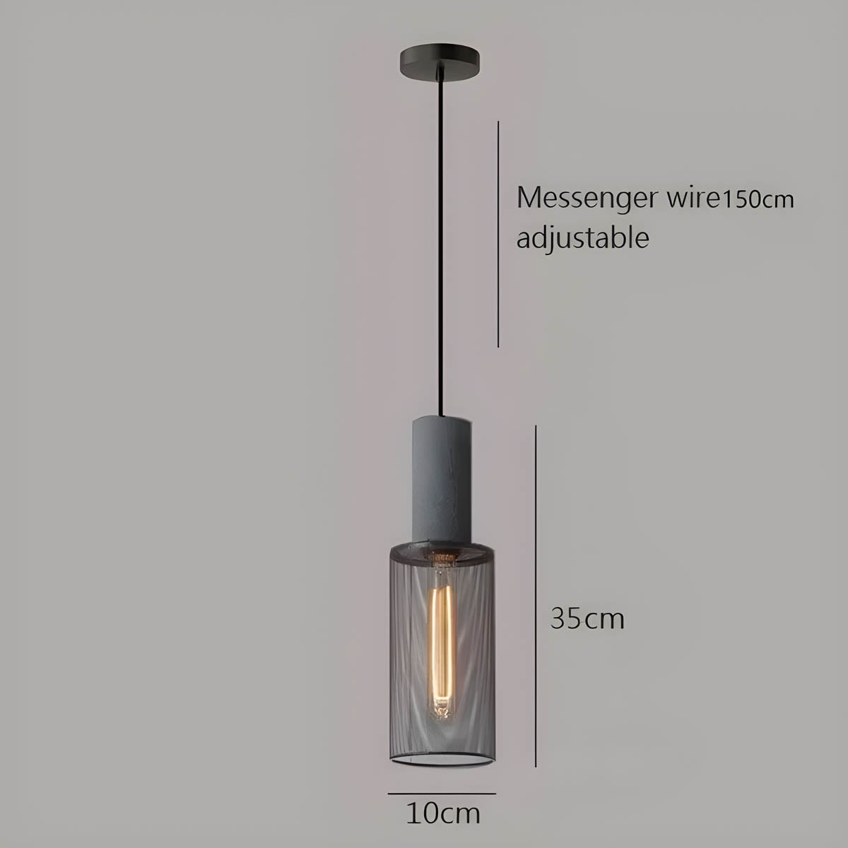 Shane | Modern Industrial Pendant Light for Loft Spaces