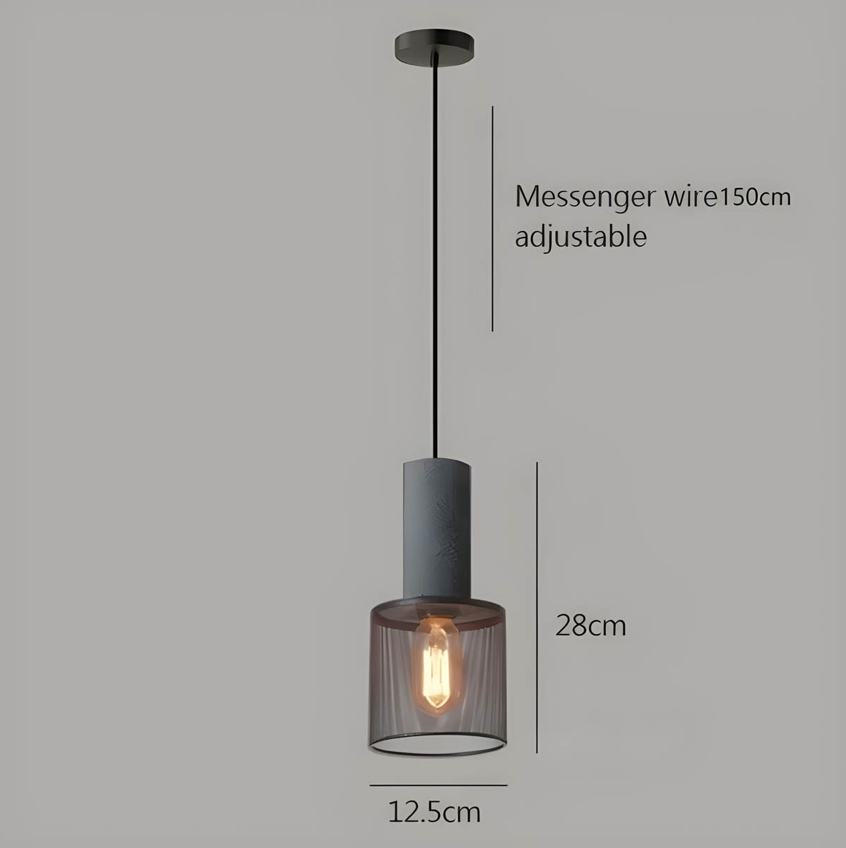 Shane | Modern Industrial Pendant Light for Loft Spaces