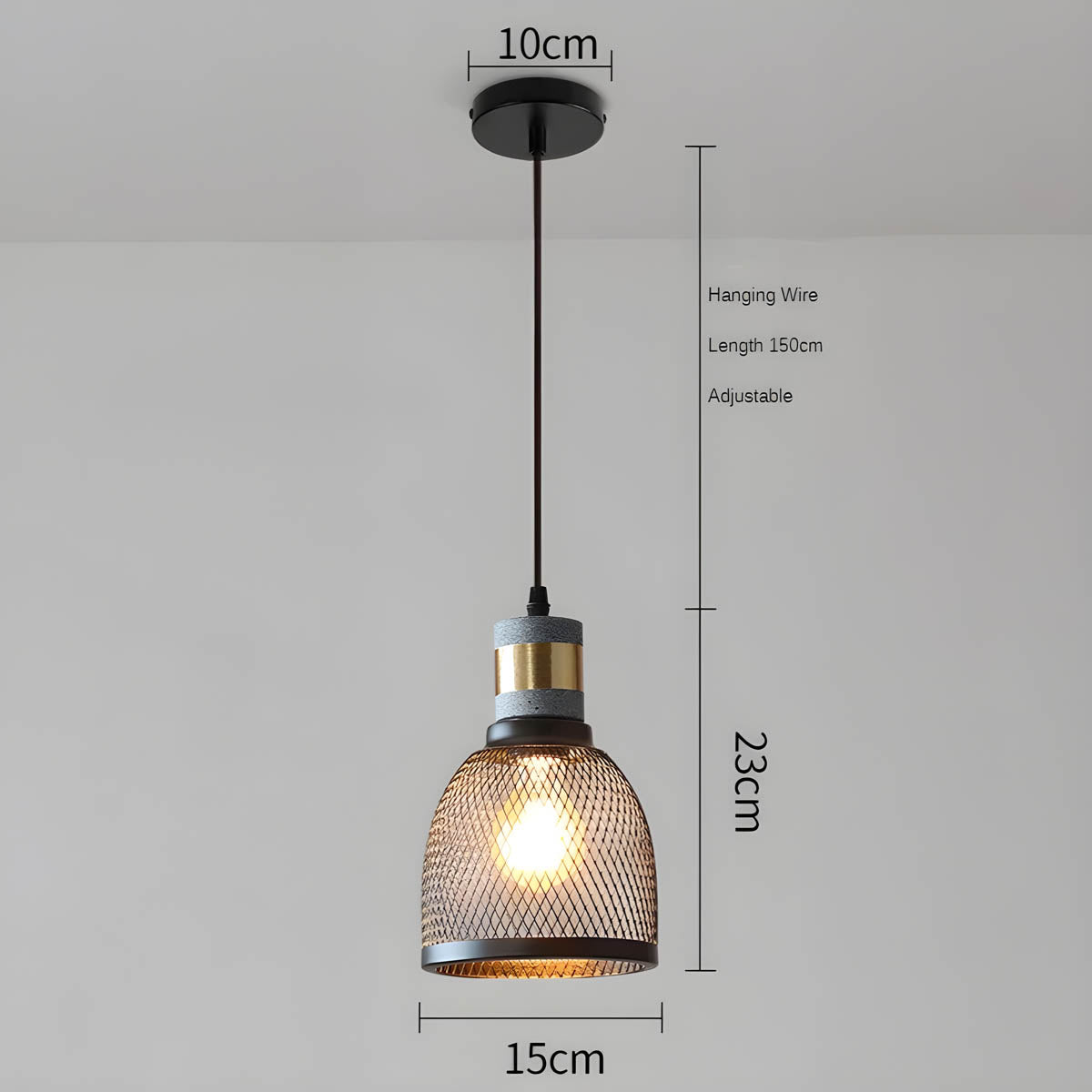 Shane | Modern Industrial Pendant Light for Loft Spaces