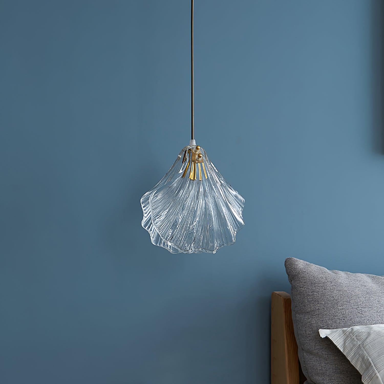 Elegant Shell Mini Pendant Light - Coastal Charm & Modern Design