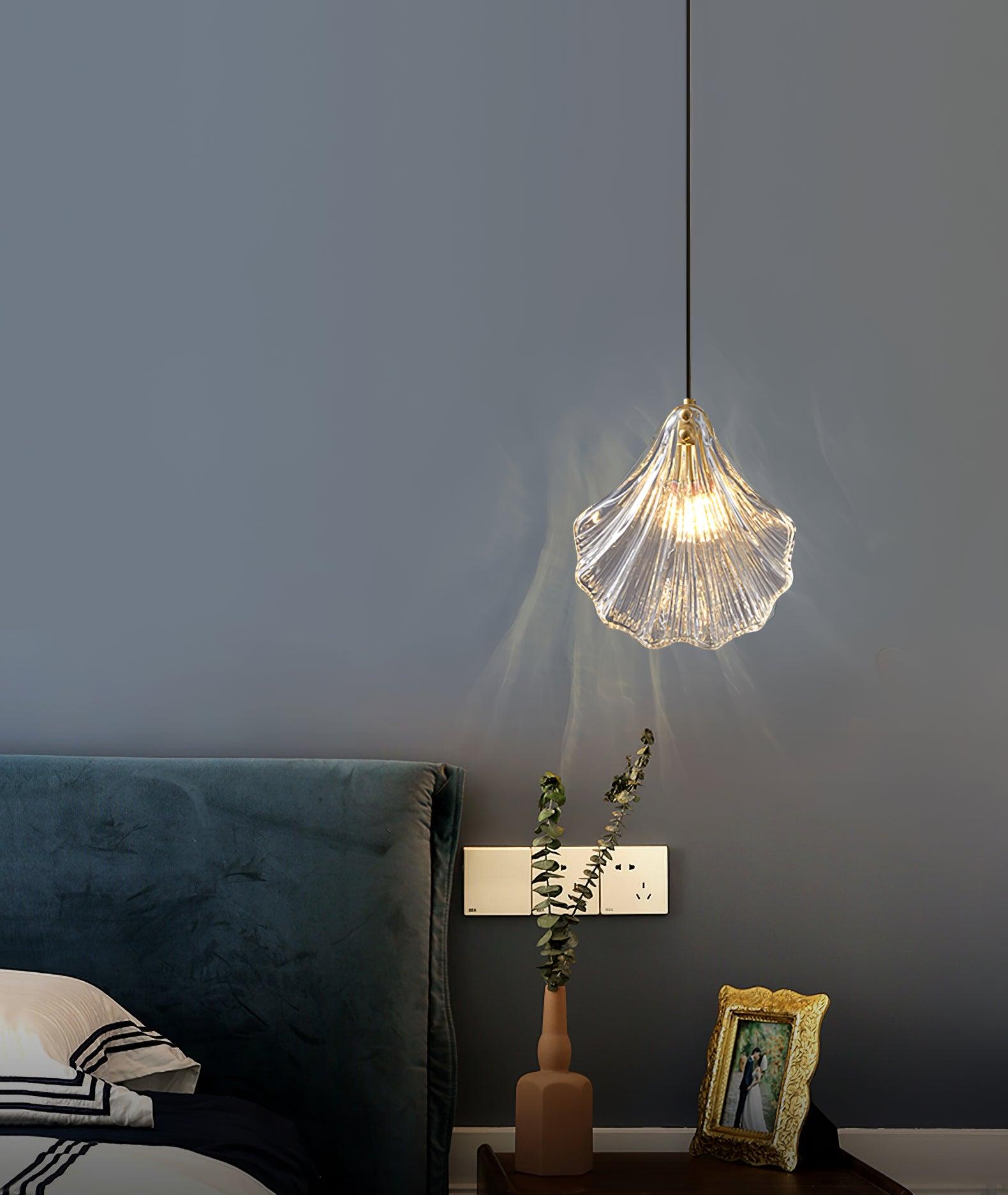 Elegant Shell Mini Pendant Light - Coastal Charm & Modern Design