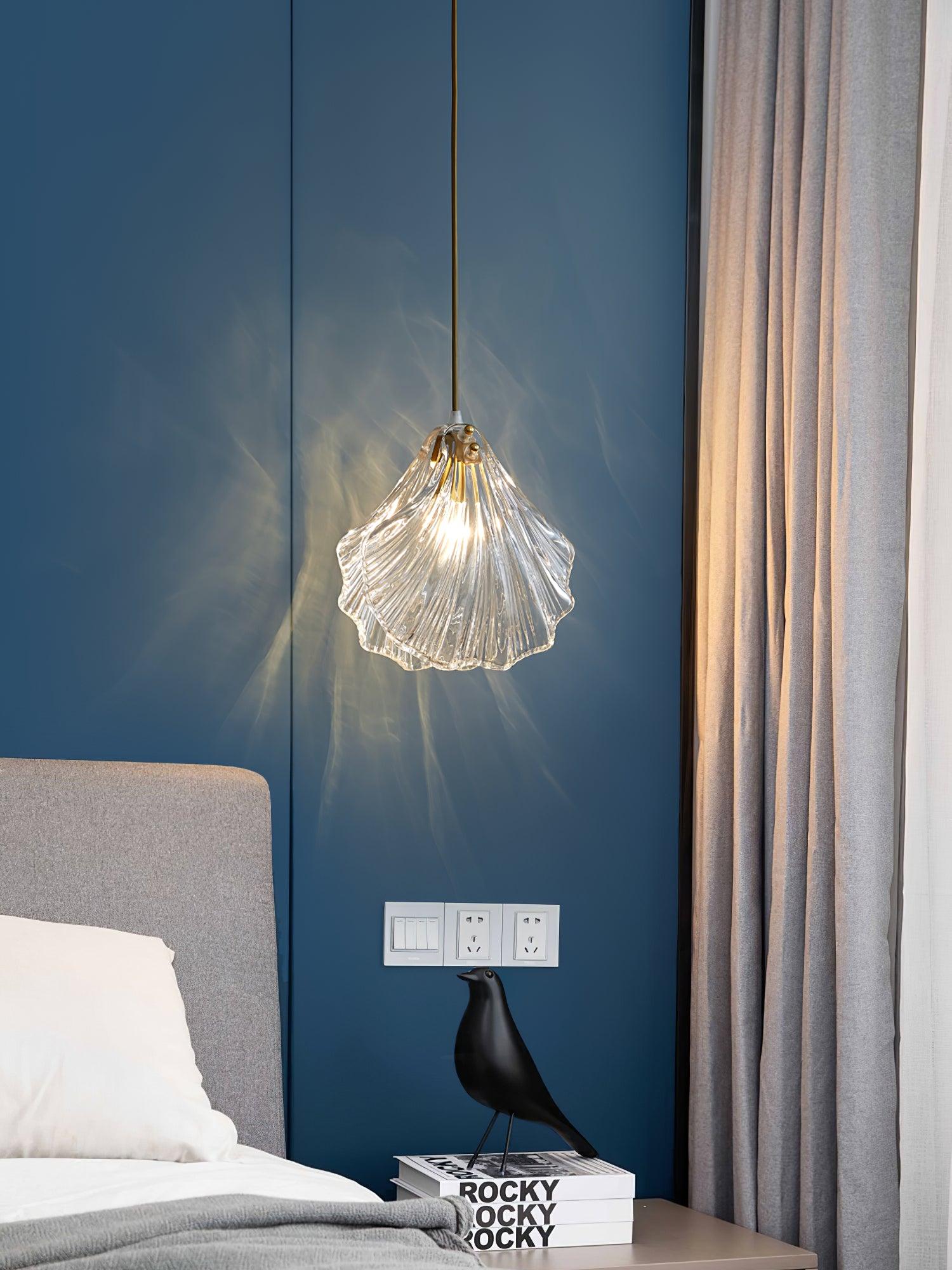 Elegant Shell Mini Pendant Light - Coastal Charm & Modern Design