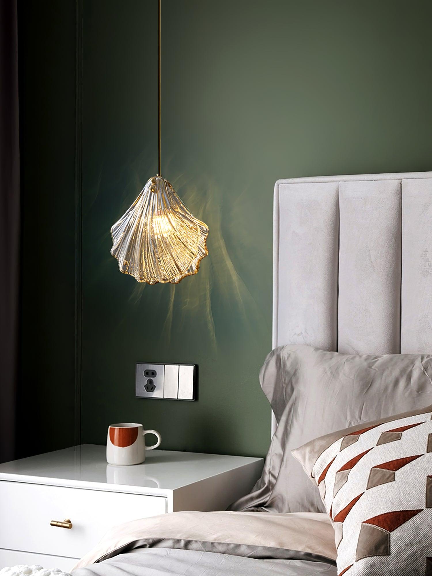 Elegant Shell Mini Pendant Light - Coastal Charm & Modern Design