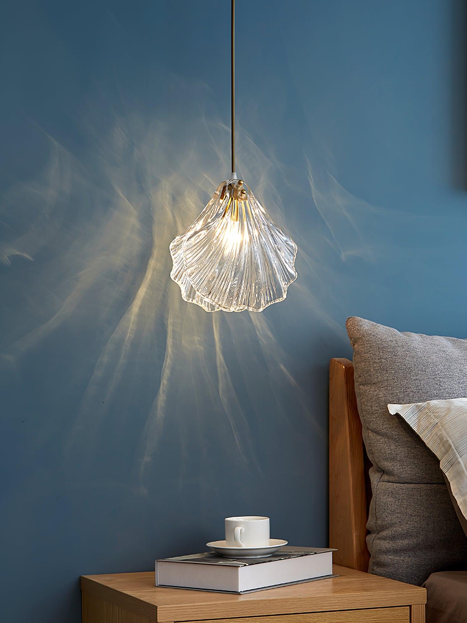 Elegant Shell Mini Pendant Light - Coastal Charm & Modern Design