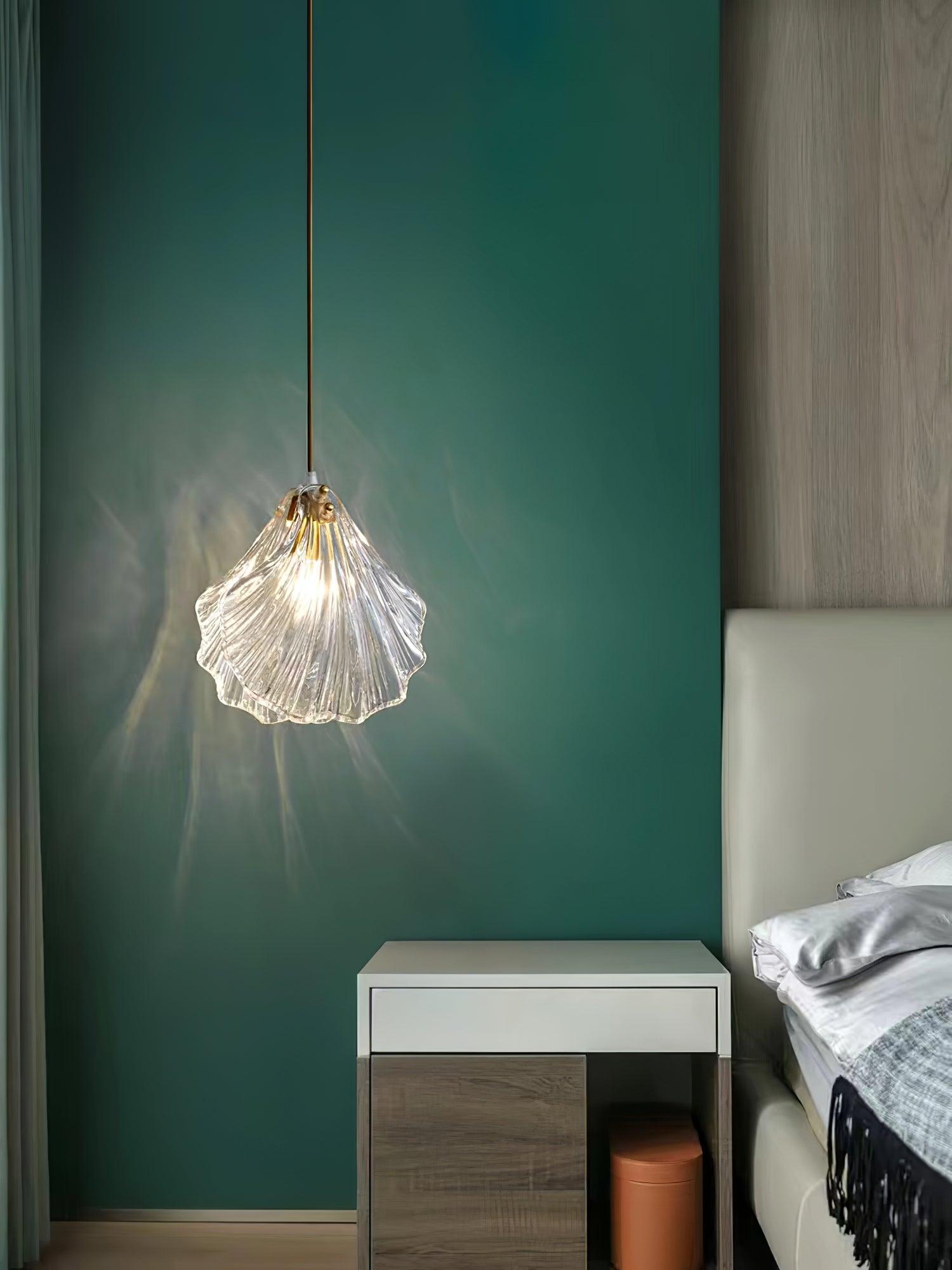 Elegant Shell Mini Pendant Light - Coastal Charm & Modern Design