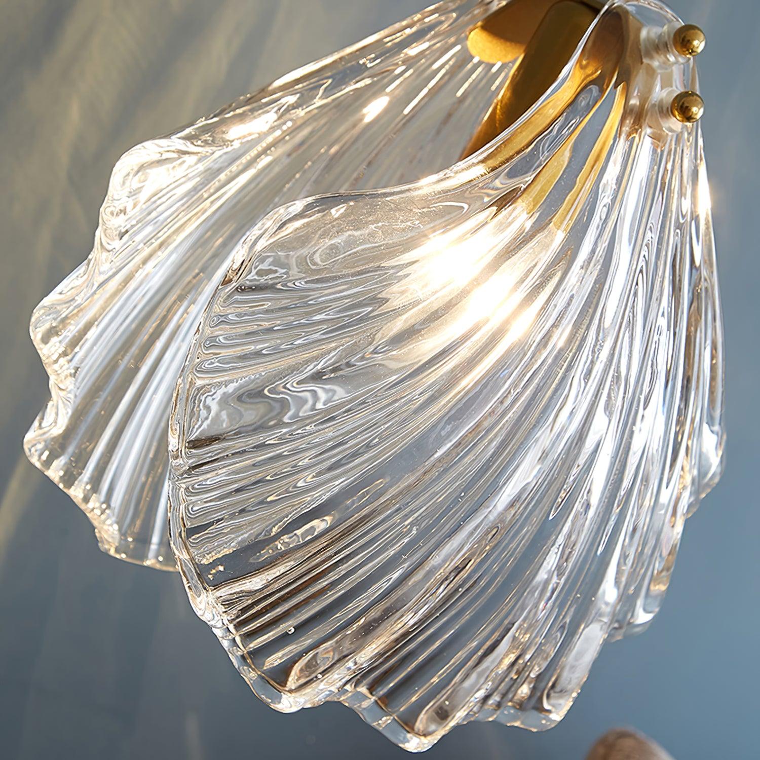 Elegant Shell Mini Pendant Light - Coastal Charm & Modern Design